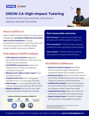 GROW CA One-Pager GROW CA One-Pager