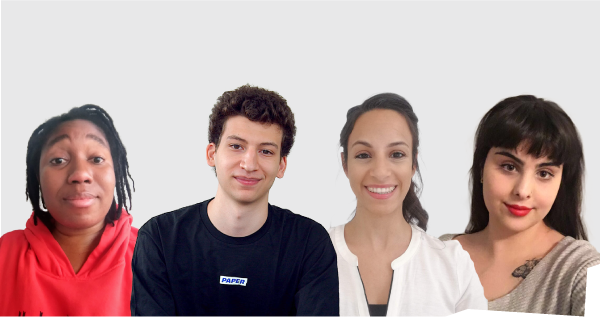 Images of Paper tutors Zorisha, Alexander, Macrina and Cynthia